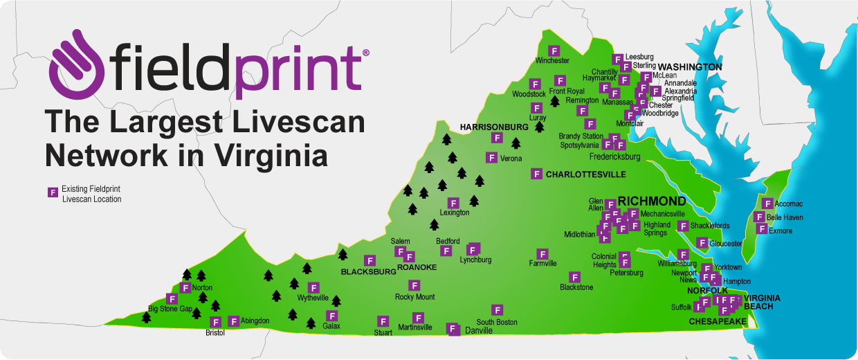 Virginia Livescan locations